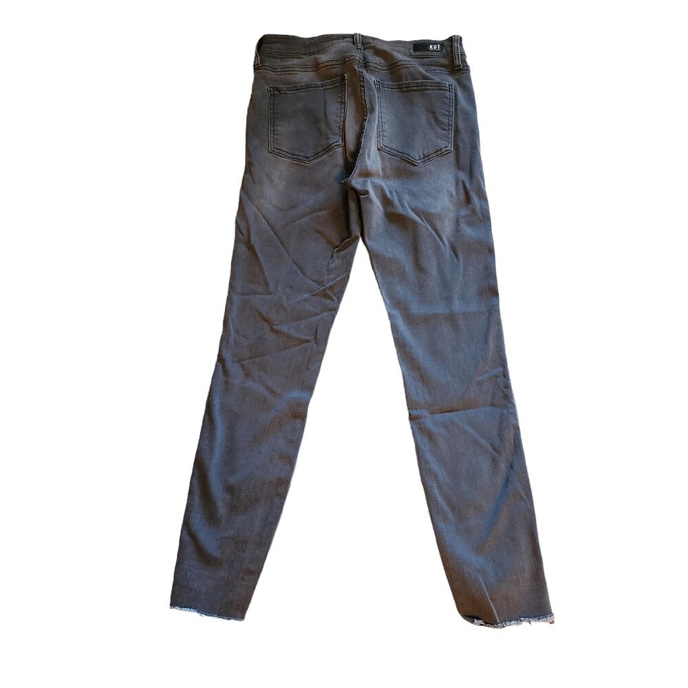 Kut From the Kloth High Rise Connie Fab Ab Ankle Skinny, Size 6 - Picture 5 of 6